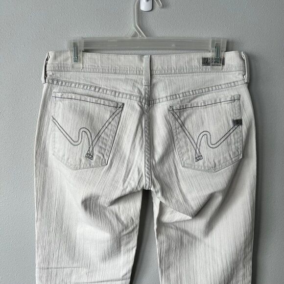 Citizens of Humanity Ava #142 Whitewash Jeans Size 28 - Picture 4 of 11